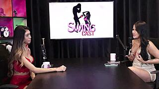 mayra marcele chats with tifany swing cast part 1 on sheer red!