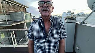 damn that old perv eats rosario girl's pussy n ass in savage anal mmf creampie