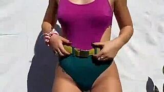 stunning instagram model shows off her gorgeous round ass cheeks teasing viewers