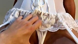 Curious college goth slut rides monster cock with huge natural tits bouncing wildly