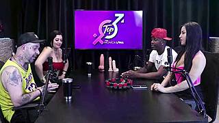 jefao oficial drills karen oliver's big tits pussy cowgirl while monica watches part 1