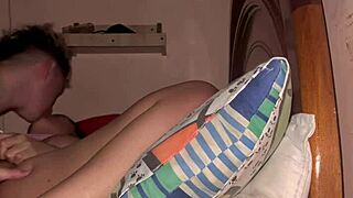 my horny little stepsister grabs the camera for real homemade squirting orgasm sex with me