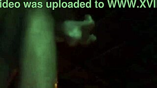 damn this rough outdoor fuck while everyone's sleeping feels so risky