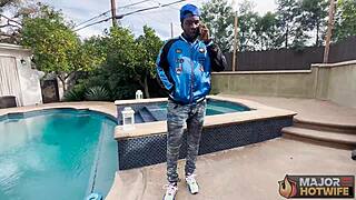 🍑 curvy redhead milf peaches takes rome major's cum in sensual bedroom 👅