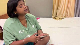 check out this horny big titted Indian housewife getting roughly doggystyled and facialed by her devar!