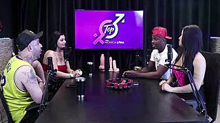 jefao oficial drills karen oliver's big tits pussy cowgirl while monica watches part 1