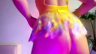 Fitness Latina Model Rides Muscular Cock Like Goddess in Kitchen