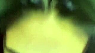 i love watching this 18yo married cutie suck her cuckold hubby's cock while teasing she'll fuck that black bull next her long hair swinging as she swallows deep