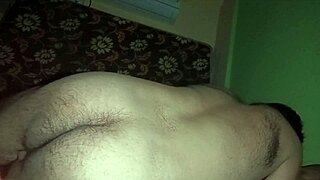 Indian Wife Moans as Husband Licks Pussy Midnight Fuck Fest