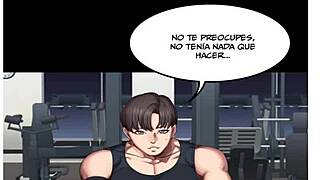 yo check out this fitness latina's sweaty gym grind in part thirteen