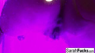 Watch this tattooed milf soak her pussy in artistic solo masturbation getting super wet