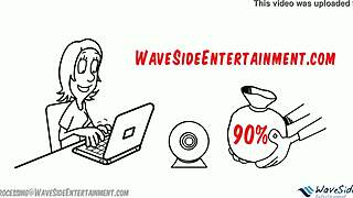 waveside entertainment showcases sexy model webcam shows