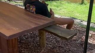 wanna see that big black cock stretch this fat ass bareback?