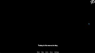 Bold Roommate Femboy Dating Game in Dorm Part 1