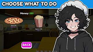 Bold Roommate Femboy Dating Game in Dorm Part 1