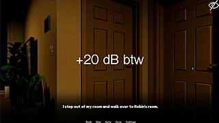 Bold Roommate Femboy Dating Game in Dorm Part 1