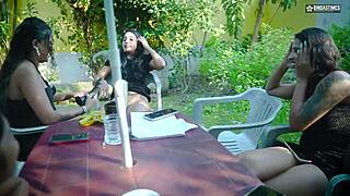 all horny step sisters gang up to fuck step brother hard in hindi