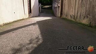 hey, you see this cute brazilian loirinha going wild on my cock with deepthroat and pussy licking?