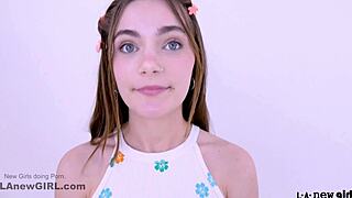 Hey cute teen model ready to swallow cum at this casting fuck audition?