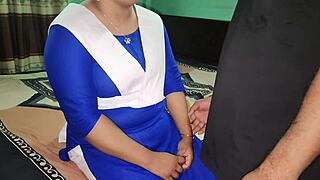 Bangladeshi schoolgirls in skirts and bras expose big tits in viral homemade clip