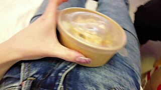 blonde mila ray sucks cameraman backstage before her tight ass takes hard anal