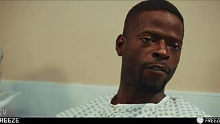 bbc freezes brunette nurse chanel camryn for deep anal creampie and cum swallow