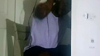 myself shaving my hair at home for earth month