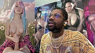 BEAUTIFUL AGARTHA TEEN SLUT DEEPTHROATS BWC TO CUM