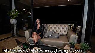 horny tattoo artist rides her client's huge cock 😈🍆 la rola