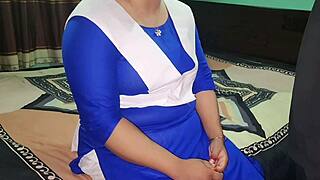 Bangladeshi schoolgirls in skirts and bras expose big tits in viral homemade clip