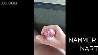 hammer hart's june cumshot compilation blasts monster loads outdoors