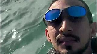 😏 pov this naughty brazilian teen ditches hubby on beach fucks black instructor jetski public interracial cuckold lingerie tattoo