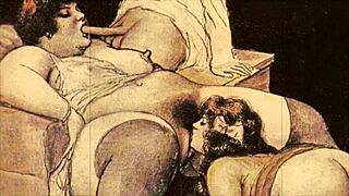 vintage top 20 erotic drawings collection