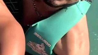 😏 pov this naughty brazilian teen ditches hubby on beach fucks black instructor jetski public interracial cuckold lingerie tattoo