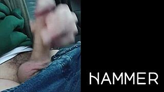 hammer hart's june cumshot compilation blasts monster loads outdoors