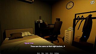 My femboy roommate's beach day turns into dorm game with ladyboy seduction and roommate passion