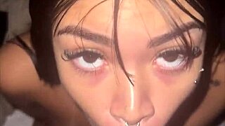 Ever seen a curvy teen model's sloppy deepthroat gagging on huge cock cum in mouth facial swallow pov? 