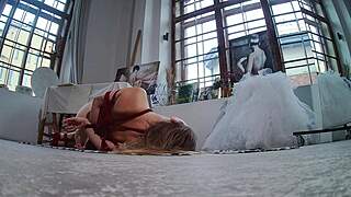 whoa tied bride caught naked bound part 2