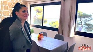 alicia hot brunette loves steamy fuck session part 1