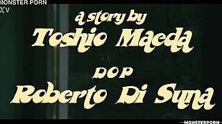 japanese lesbian threesome rips into monster hardcore squirting bondage epic by toshio maeda