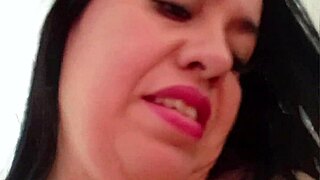 while cuck's at work... stepmom rides stepson's cock fillin' her pussy wit hot cum