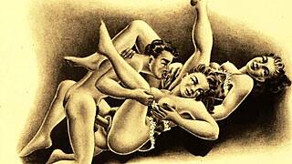 check out this hot vintage erotic art collection 🔥😏
