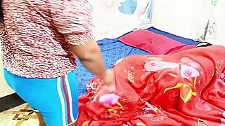 Desi girl feels every hard thrust pounding her tight pussy in passionate bedroom fuck