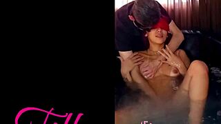 Naughty guy gives erotic bath massage that makes her cum hard full video on red