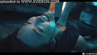 whoa asian brunette lesbians go wild vampire lezdom seduction mind control dripping wet pussy play 👻💋🔥