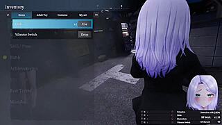 manaka flashes pussy outdoors with dildo game play part 1