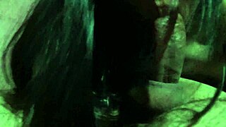 i sneaked out to deepthroat neighbor and swallow every drop of cum