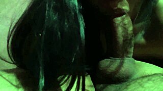 i sneaked out to deepthroat neighbor and swallow every drop of cum