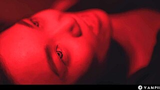 whoa asian brunette lesbians go wild vampire lezdom seduction mind control dripping wet pussy play 👻💋🔥