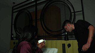 waiter fucks hot dutch girl behind hidden hotel cam during service